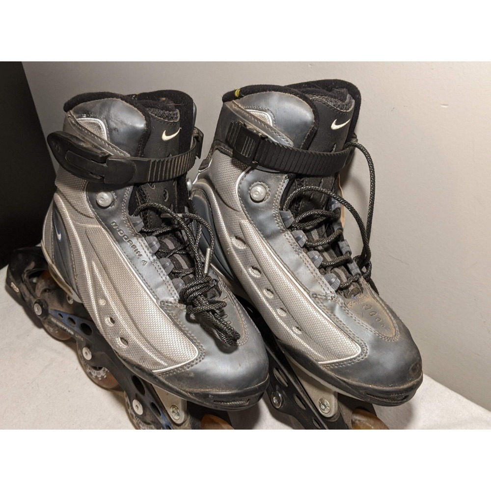 Nike Inline Skates Hockey Style Used Mens US 7.5 - Picture 2 of 6